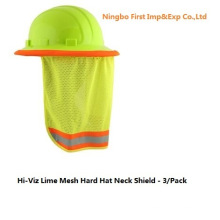 Hallo-Viz Lime Mesh Schutzhelm Halsschild (DFV1999)